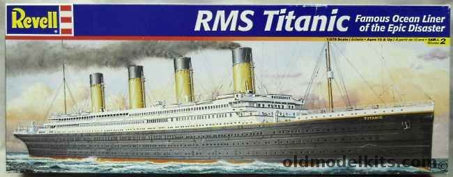 Revell 1/570 RMS Titanic Ocean Liner, 85-0445 plastic model kit